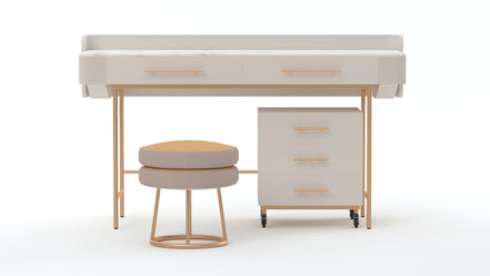 Golden Dresser