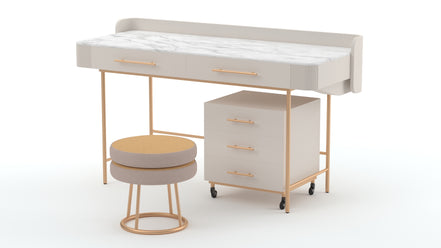 Golden Dresser