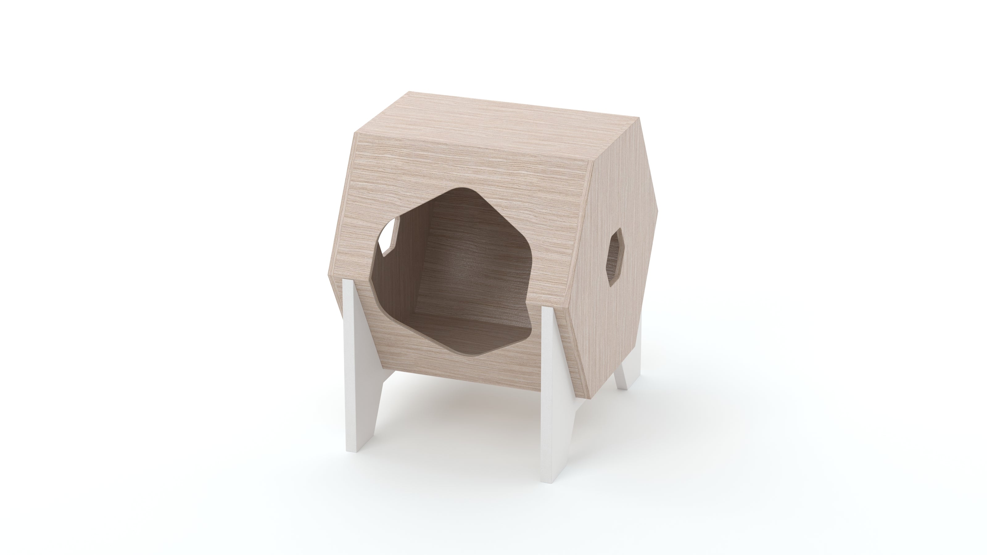 Hexagon Pet House
