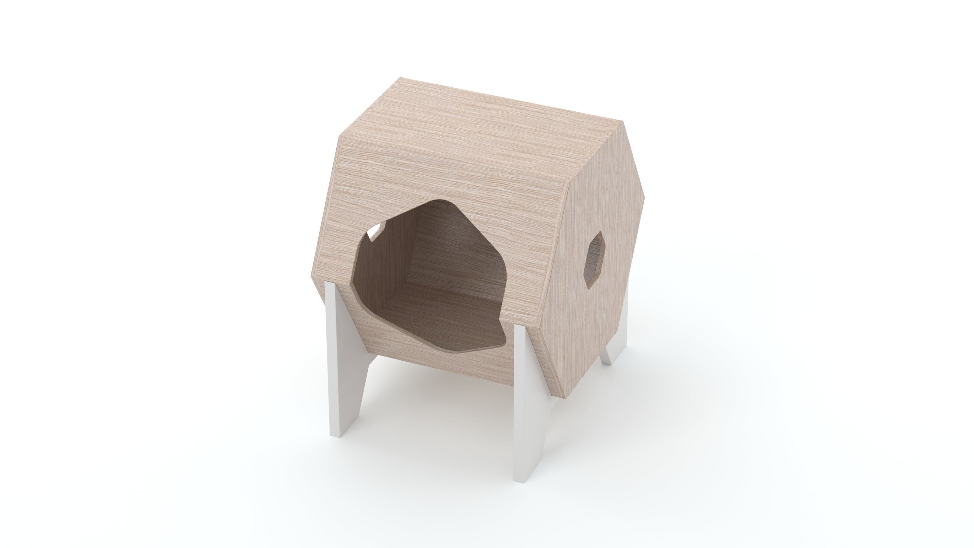 Hexagon Pet House